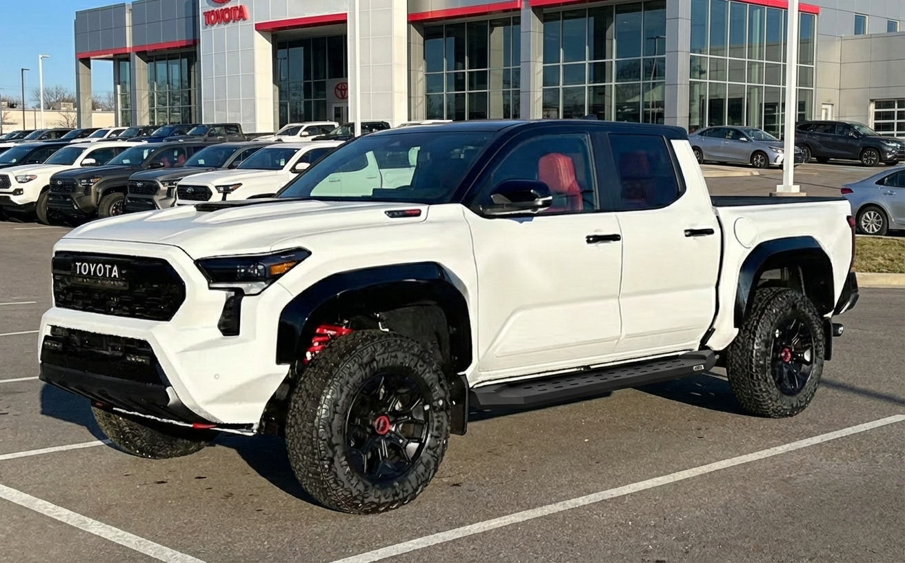 Step Up Your 2026 Toyota Tacoma TRD with Romik RPT-R Running Boards