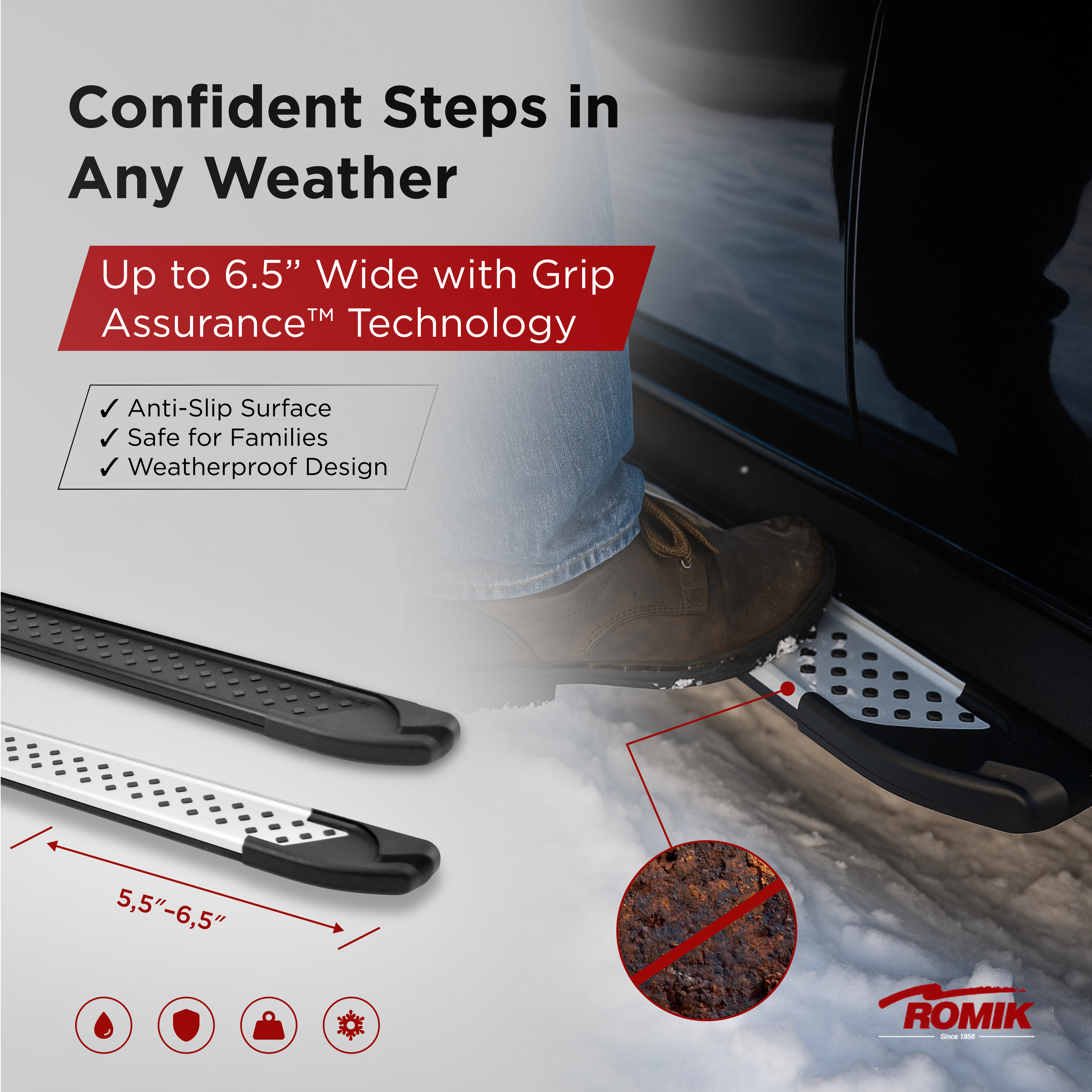 Lexus RX SUV Running Boards Romik® RAL-S Side Steps (2023
